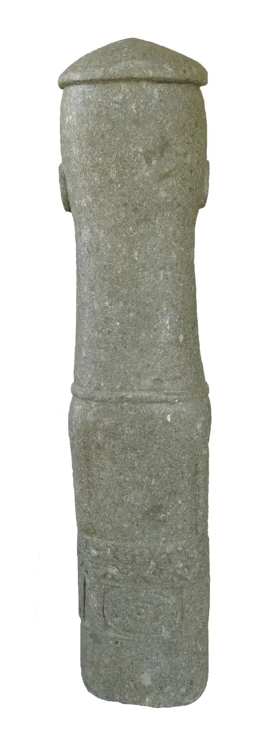  Product image 5 of the product “Abstract figure - primitive 120 cm | Natural stone (Basanit), stonemasonry ”